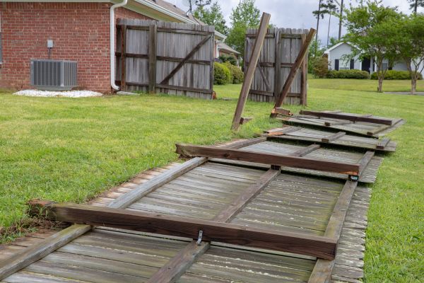 Brick Fence Repair