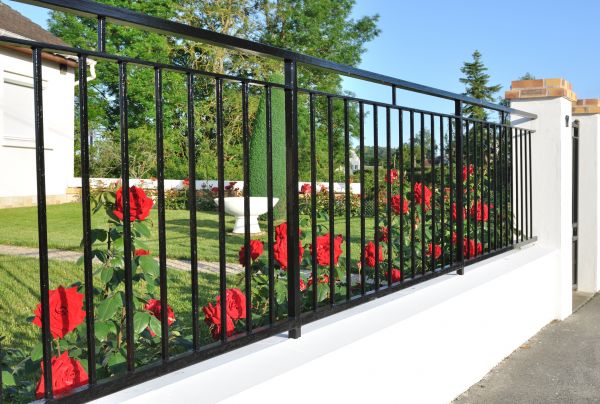 Steel Fence Installation