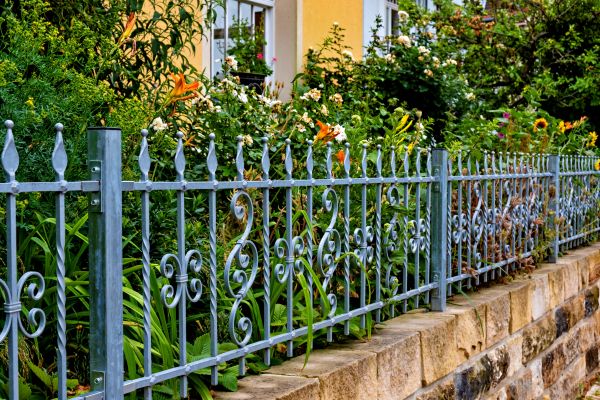 Garden Fence Painting