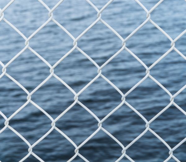 White Chain Link Fence Service
