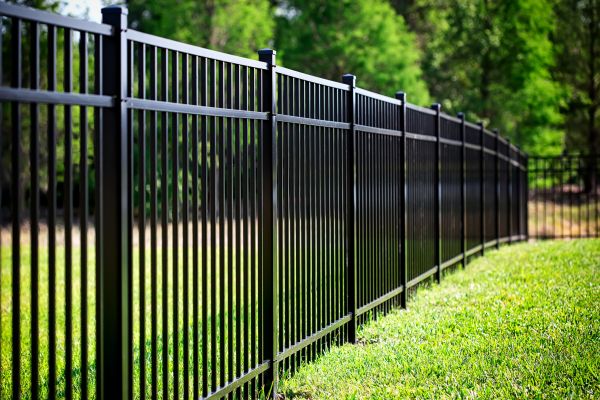 Aluminum Fence Repainting